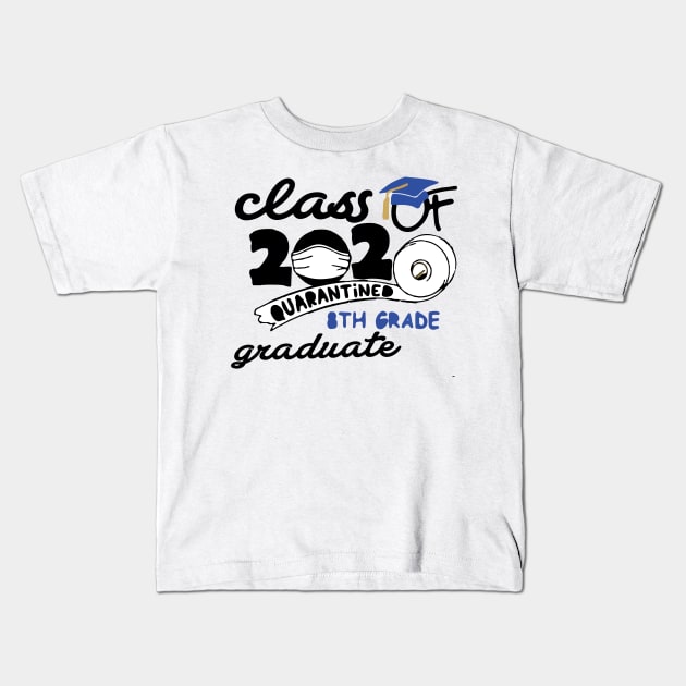 8th Grade 2020 Kids T-Shirt by florya